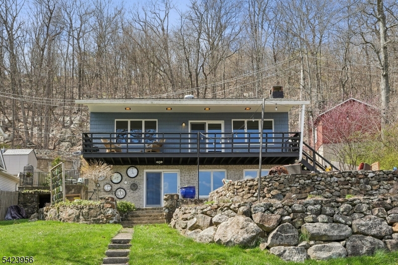 Lakeside View of Home