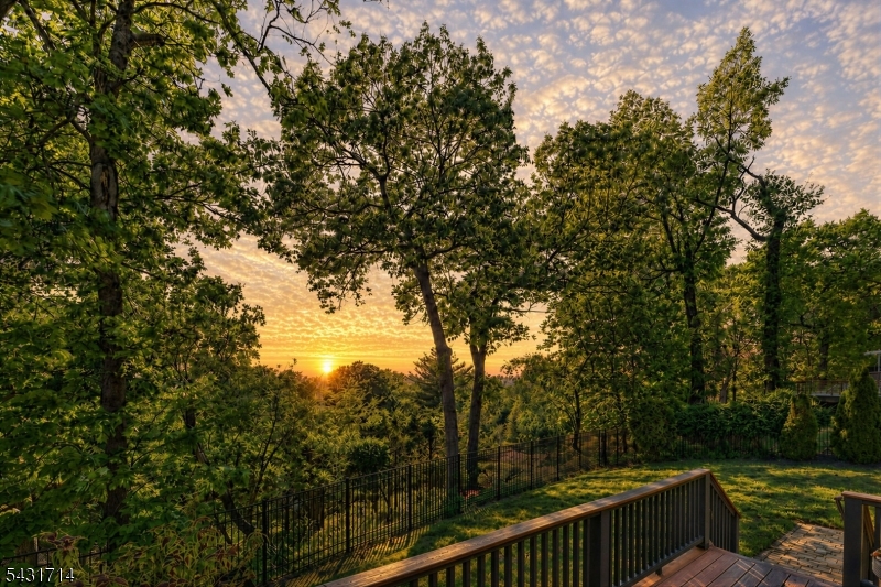 Sunset View From Deck