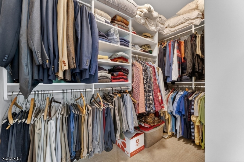Primary walk-in closet