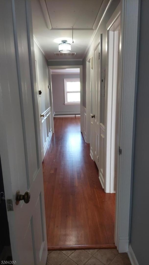Hallway towards bedroom