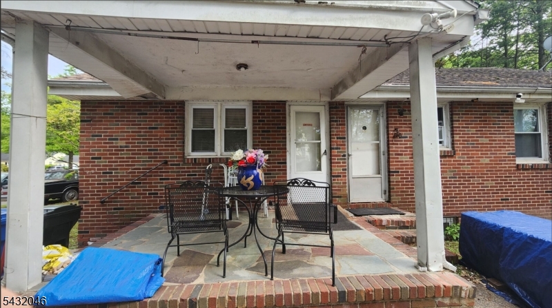 Rear porch