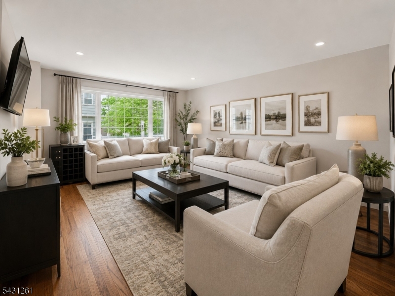Virtual Staged- Living Room
