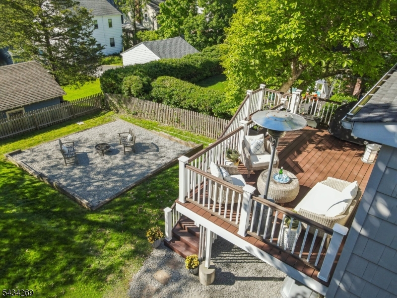 Back Deck and Yard
