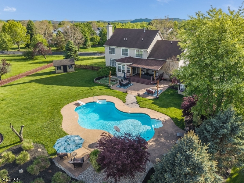 POOL, YARD & BACK VIEW