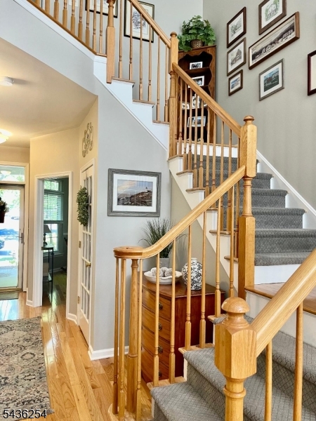 Staircase to second level